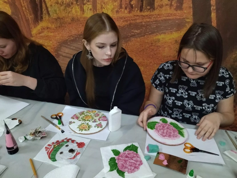 Мастер-класс подставка под горячее «Декупаж»