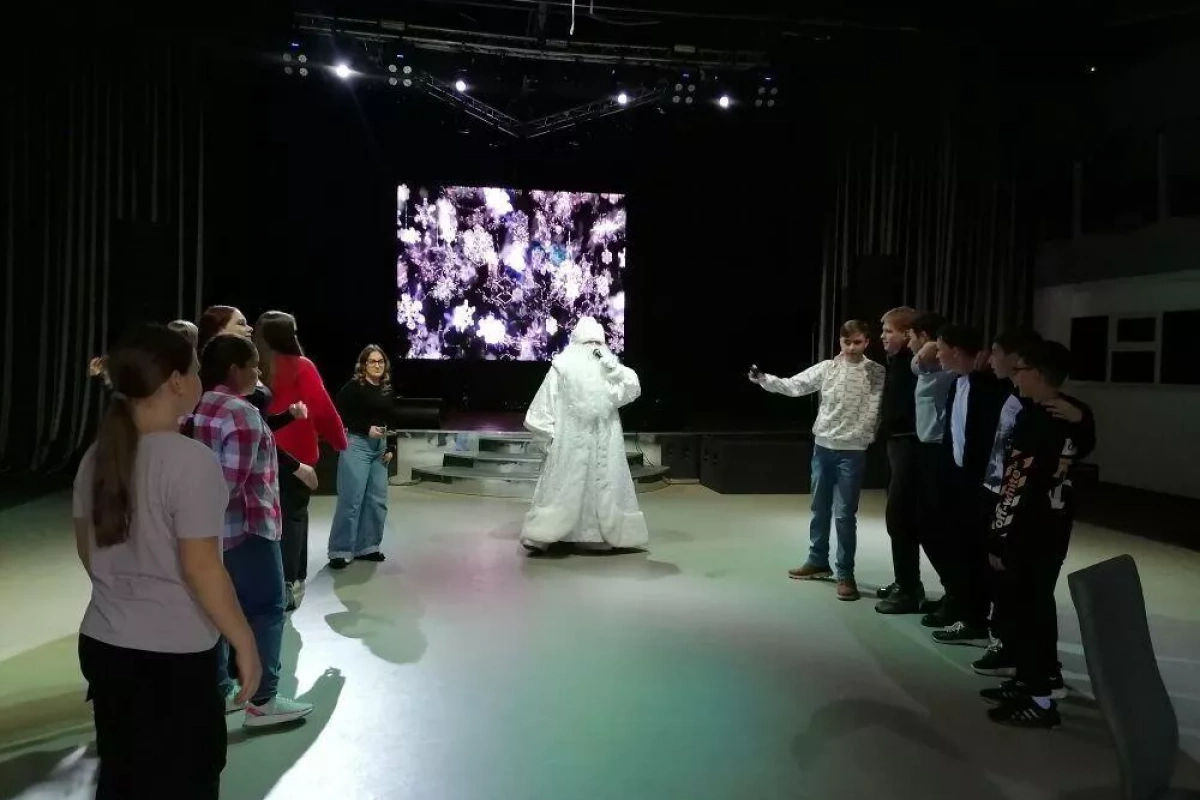 Новогодняя развлекательная программа «Под Новый год».