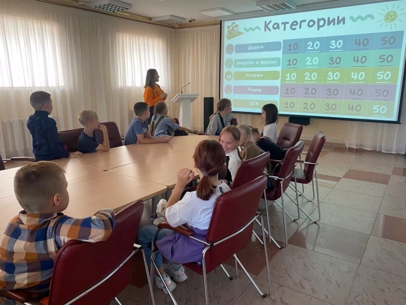 Игра-викторина «Безопасное лето»