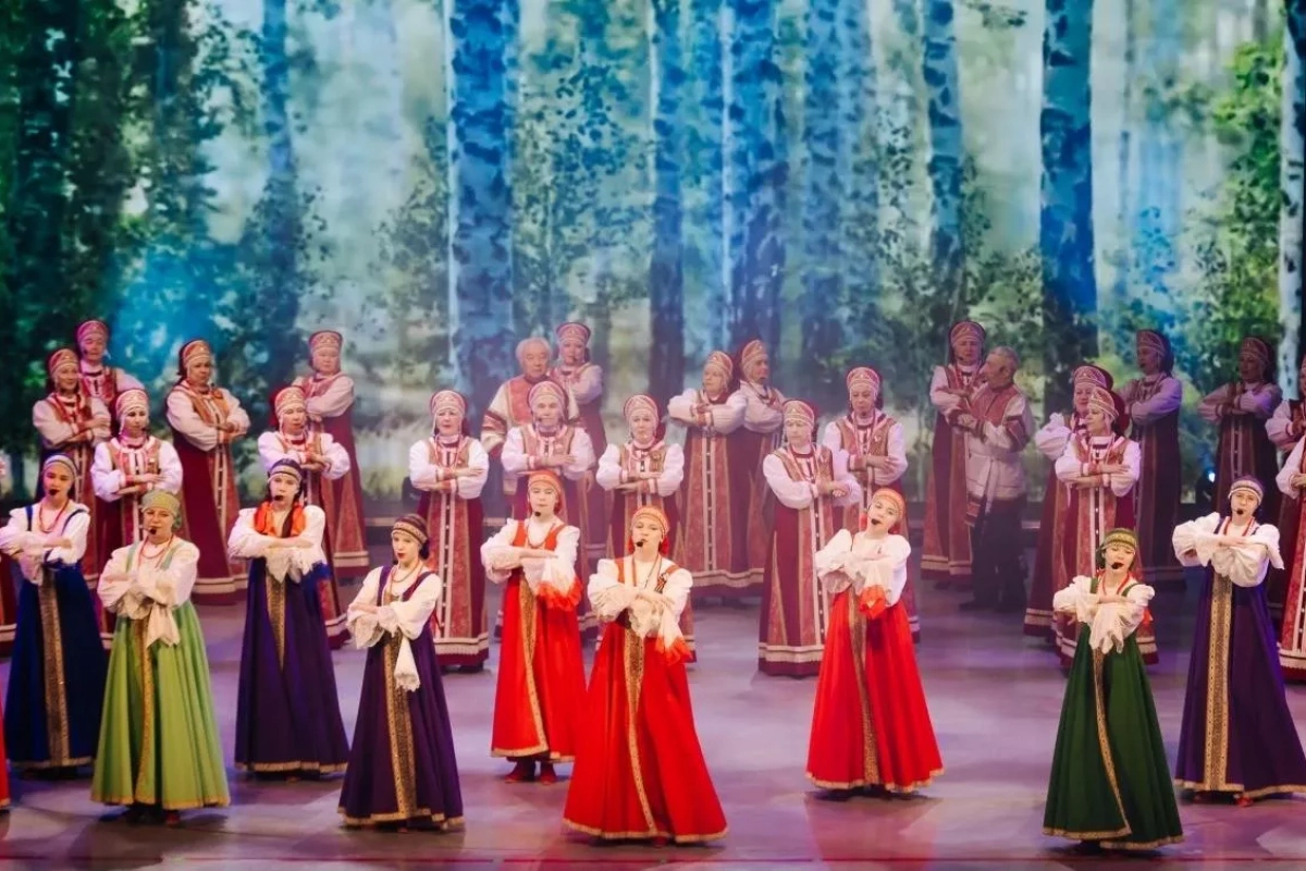 Юбилейный концерт хора русской песни «Сибирские зори»