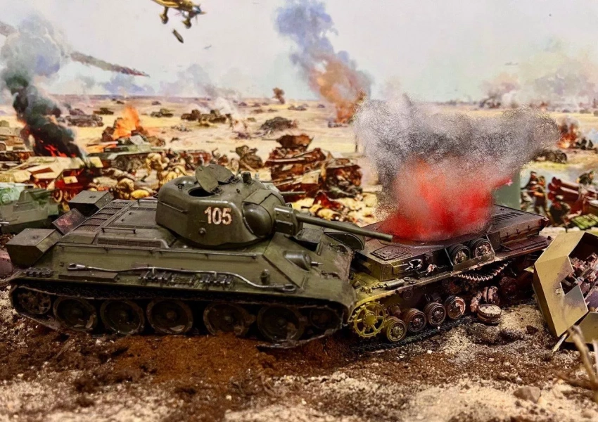 Выставка «Диорама военного сражения «Курская битва»