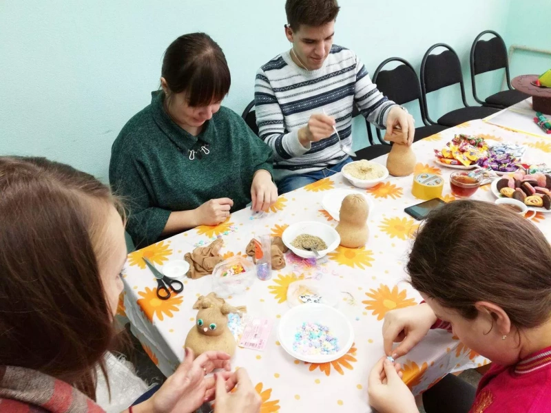 Арт–встреча в клубе людей с ограниченными возможностями здоровья «Вдохновение»