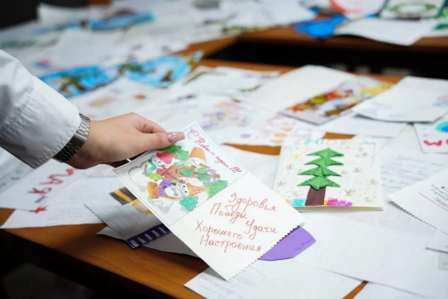 Акция «Новогоднее письмо солдату»