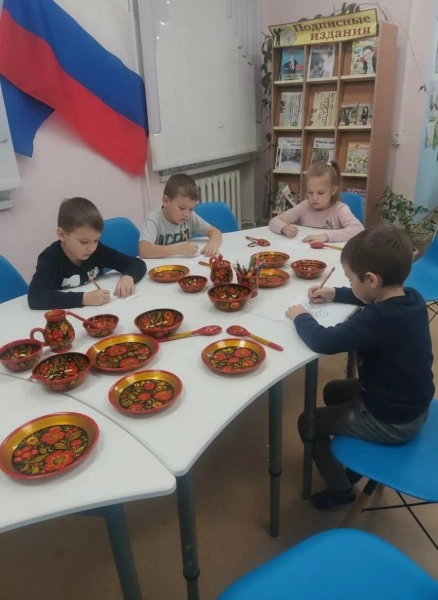 Интеллектуальная игра «Золотая хохлома»