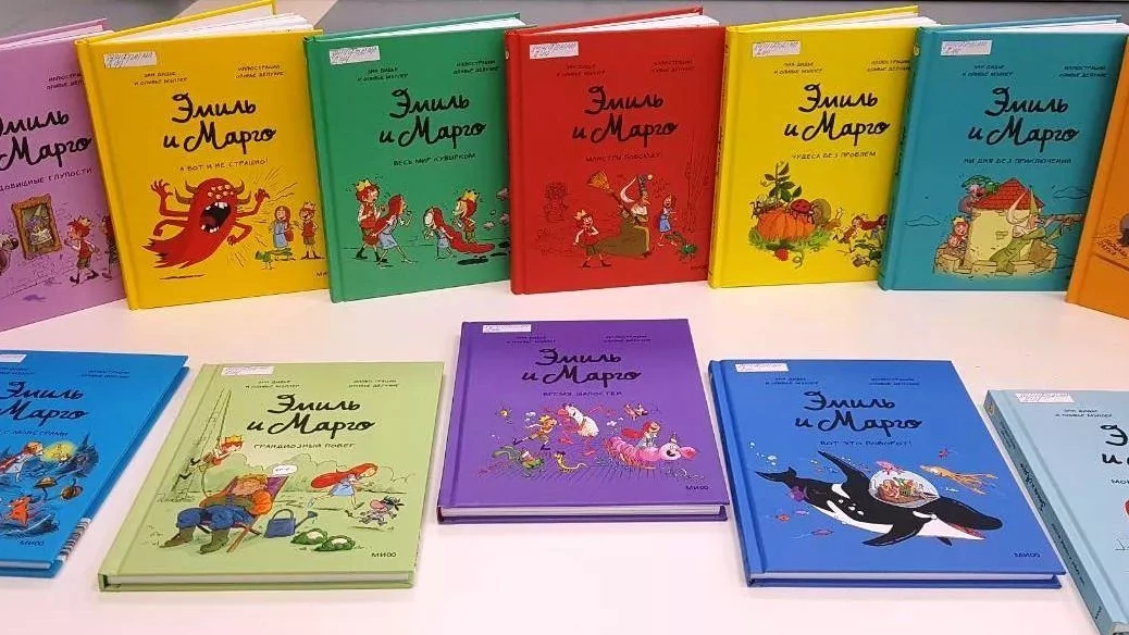 Книжные новинки в городской детской библиотеке