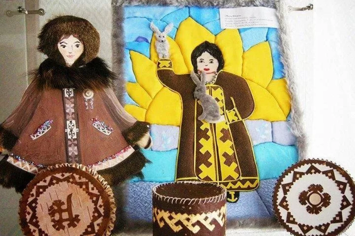 Мастер класс «Хантыйский узор»