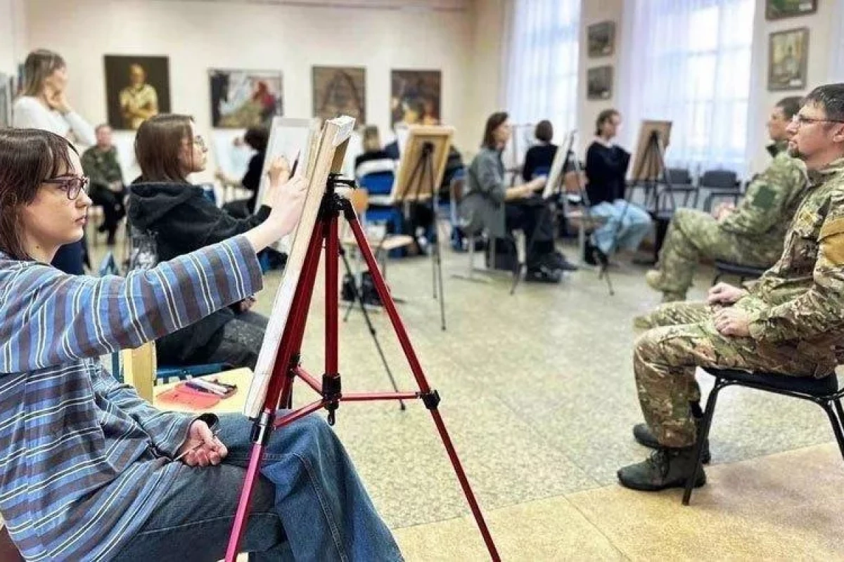 Живописный мастер-класс «Участник СВО»