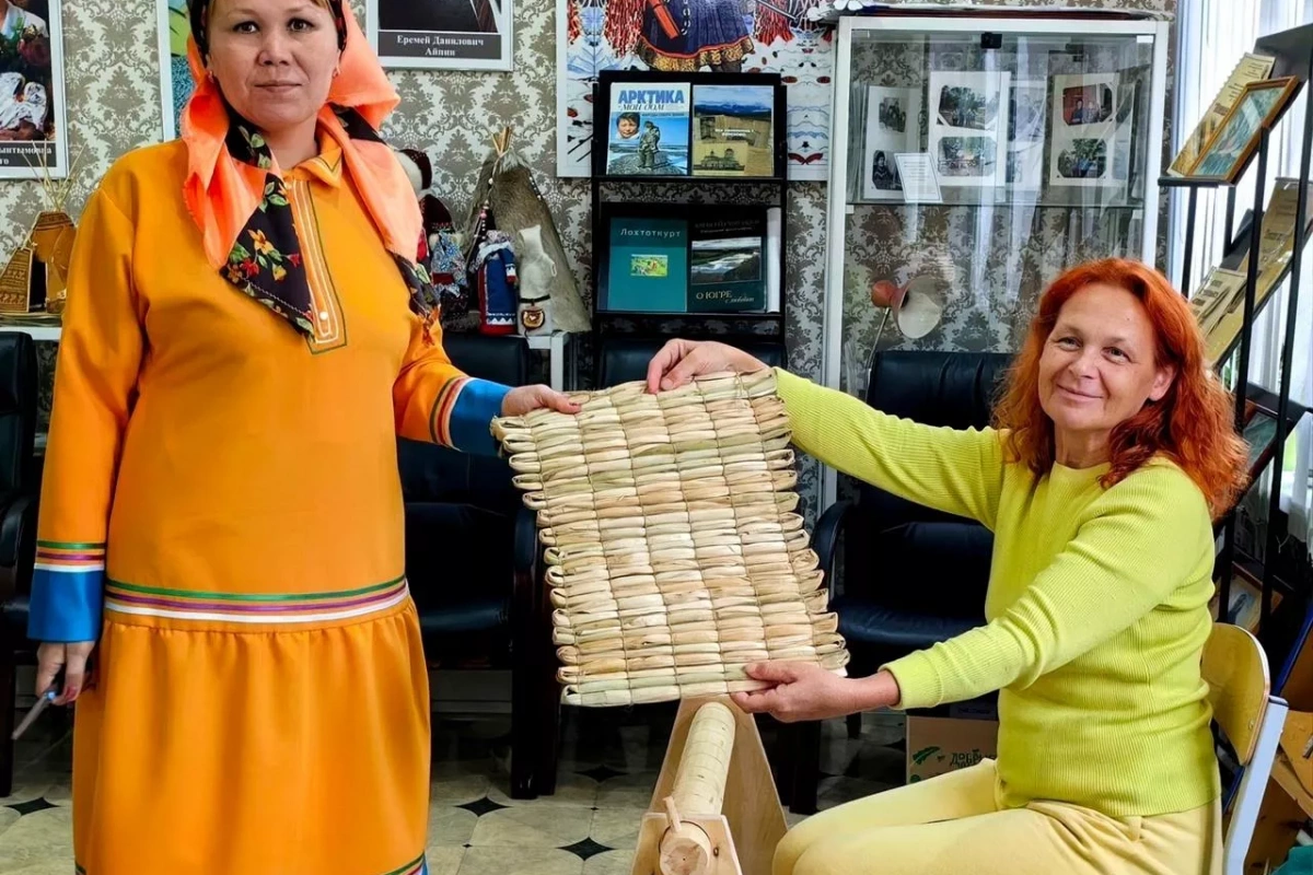 Мастер-класс по плетению циновки
