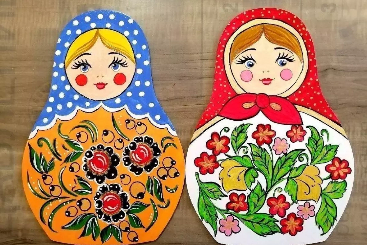 Роспись матрёшки