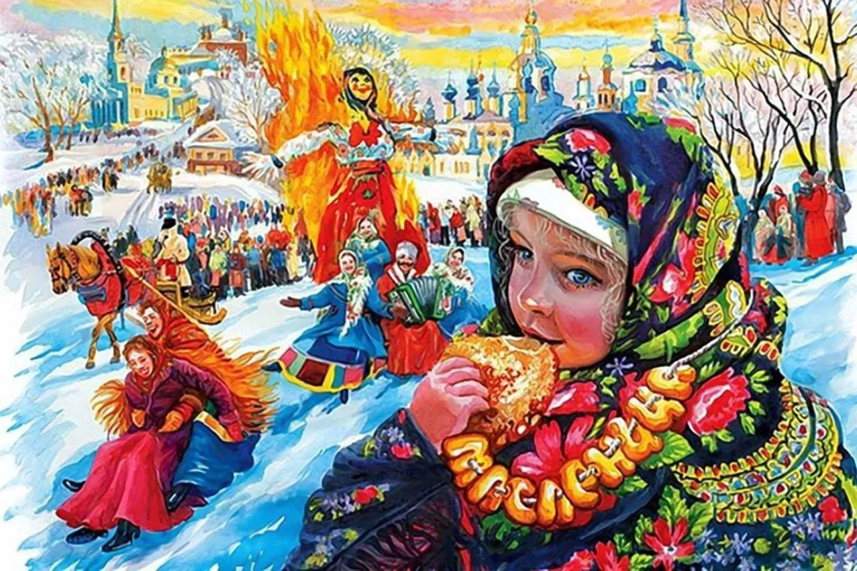 «Спеши народ, Масленица идет!» игровая фольклорная программа на свежем воздухе