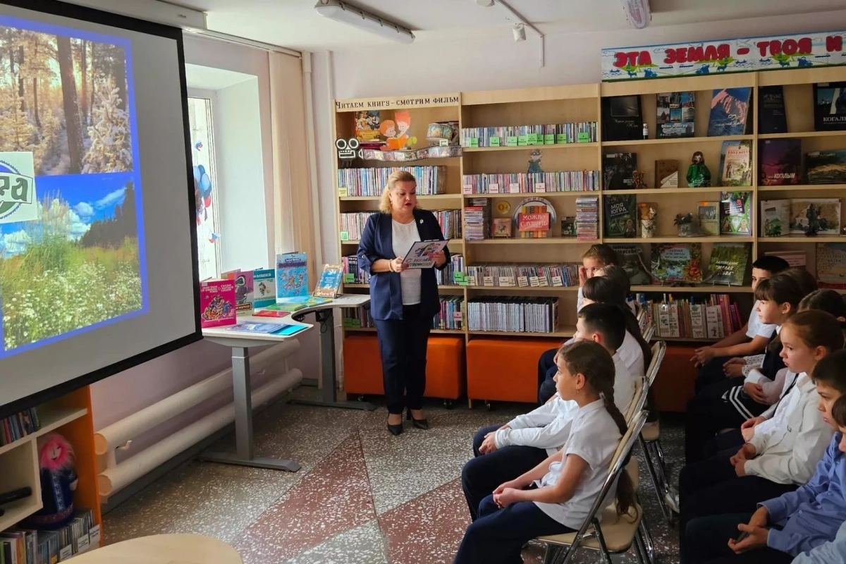 Познавательно-игровой час «Расскажу я вам, друзья, про родной таёжный край»