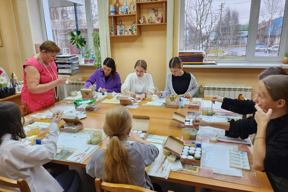 Мастер-класс «Волшебная кисточка»