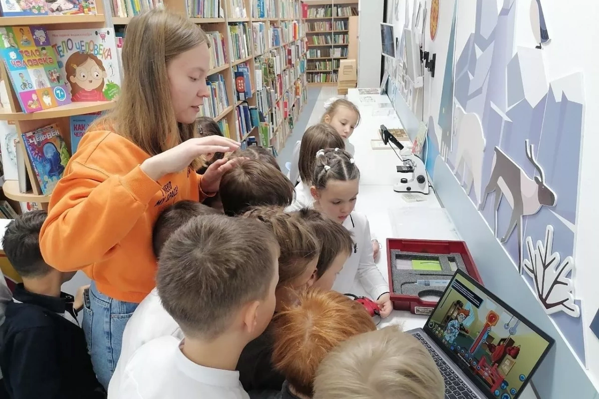 Занятия в интерактивном пространстве «Инженерика»