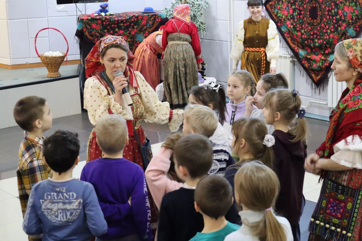 Фольклорная программа «Когда зима с весной встречаются»