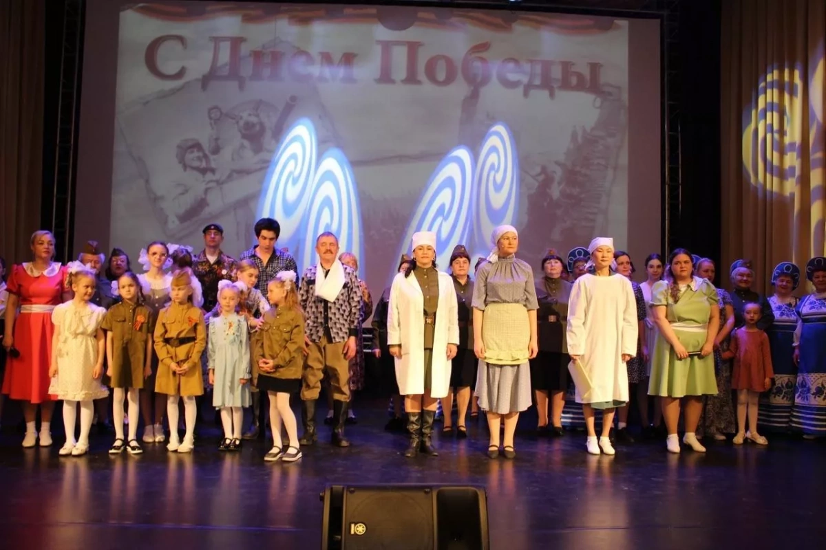Театрализованная постановка «Позывной: Победа», посвященная Победе