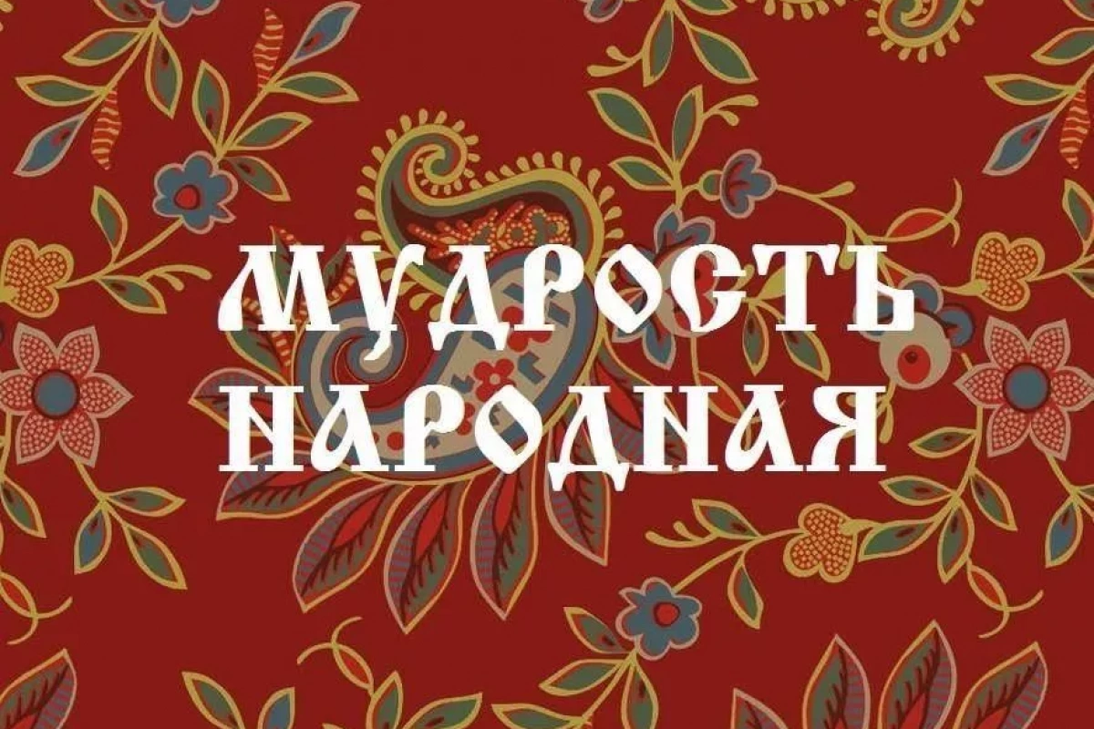 Мудрость русского народа.