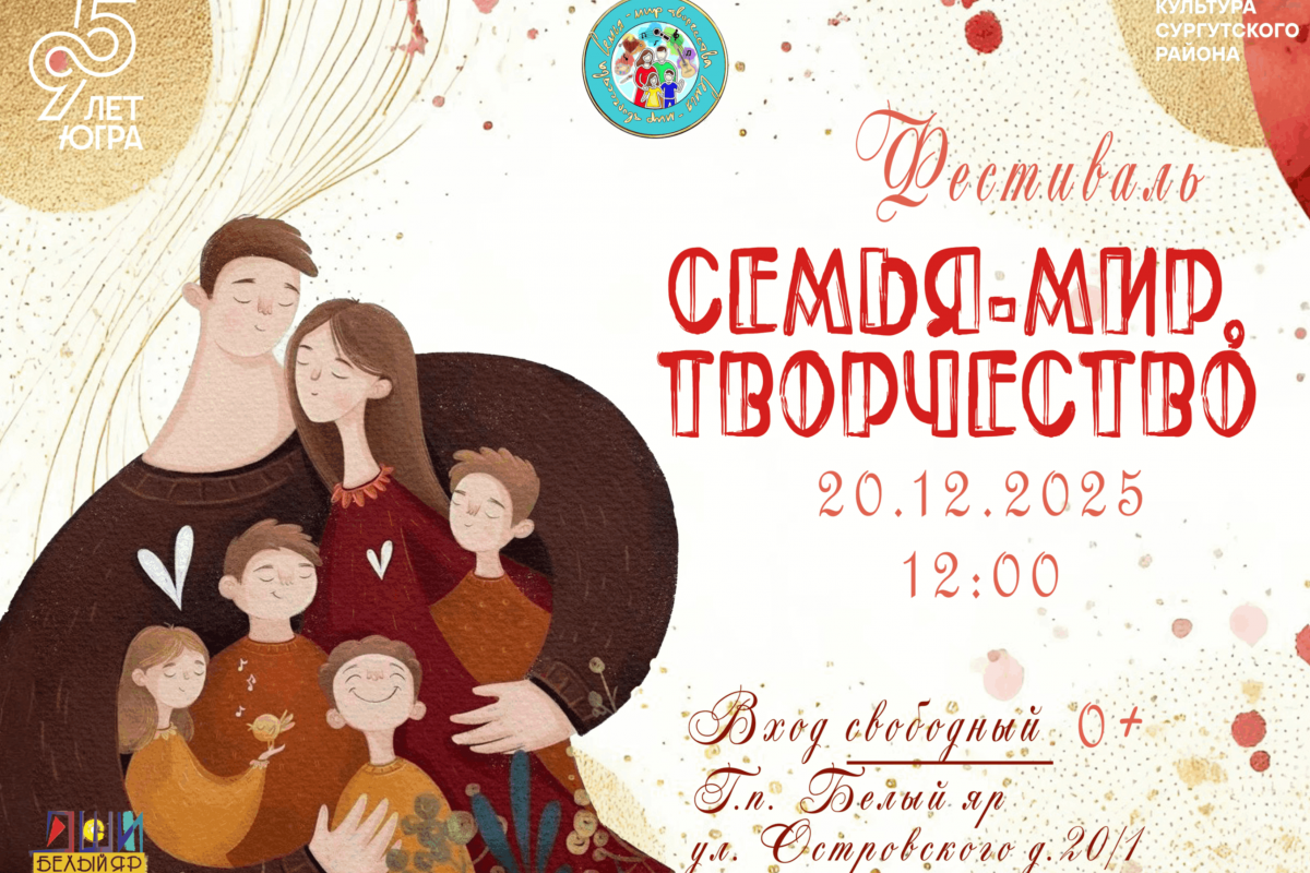 Фестиваль семейного творчества «Семья - мир творчества»