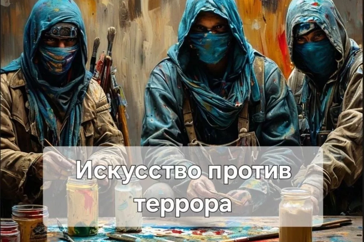 «Искусство против террора»: вернисаж рисунков и плакатов