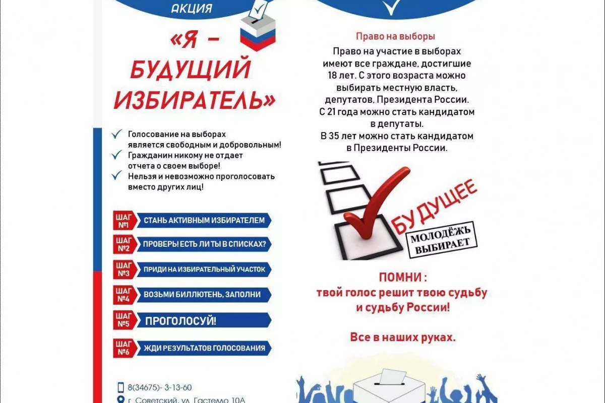 Акция «Я будущий избиратель»