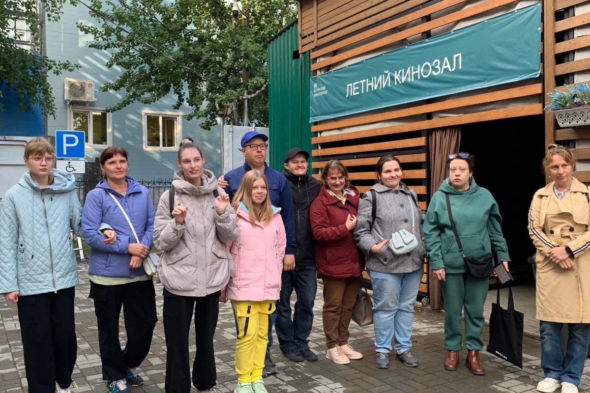 Занятие клуба «Мы такие разные, но мы вместе»