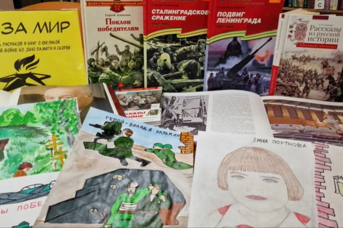 «Мы за мир»: вернисаж рисунков