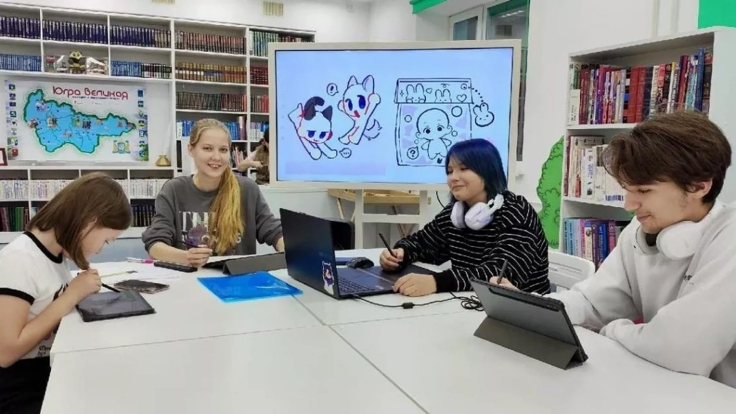 «Магия текстур» в комикс-студии Гусь