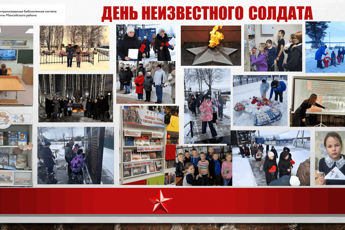 «Имя твое неизвестно, подвиг твой бессмертен»: Библиотеки Ханты-Мансийского района как хранители исторической памяти