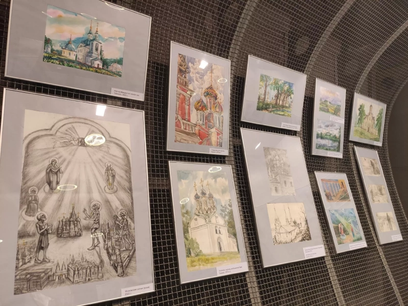 Выставка художественных работ А.В. Груздева
