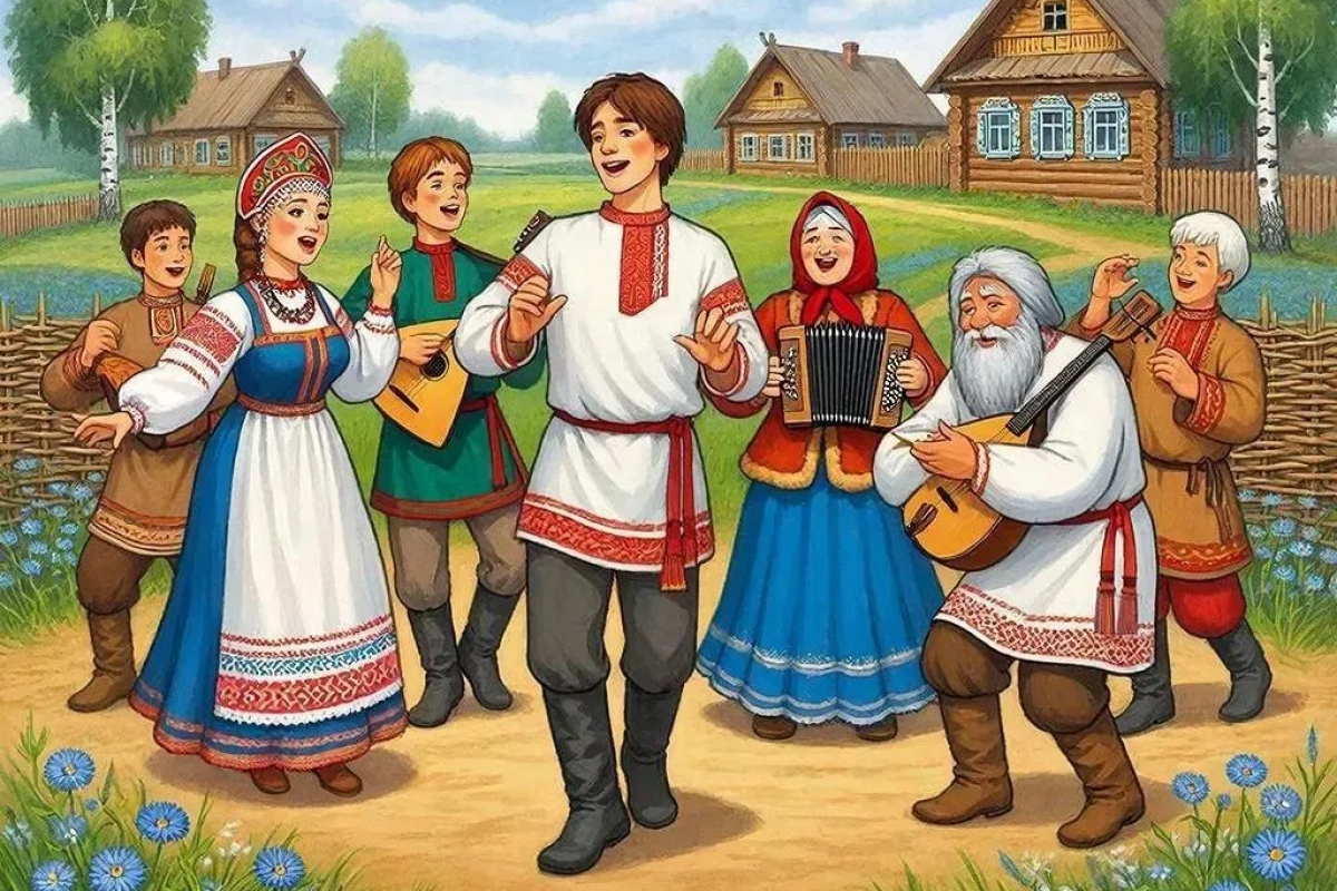 Мастер-класс «Русский народный фольклор»